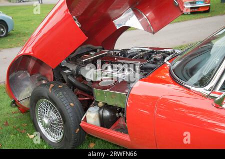 Am Sonntag, den 17. September, wurde Victoria Park zum Zentrum für Oldtimer aller Marken und Modelle (Terry Scott/SPP) Stockfoto