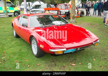 Am Sonntag, den 17. September, wurde Victoria Park zum Zentrum für Oldtimer aller Marken und Modelle (Terry Scott/SPP) Stockfoto