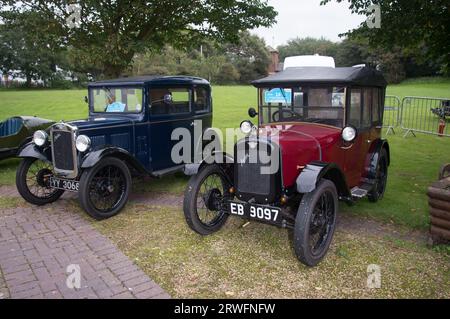 Am Sonntag, den 17. September, wurde Victoria Park zum Zentrum für Oldtimer aller Marken und Modelle (Terry Scott/SPP) Stockfoto