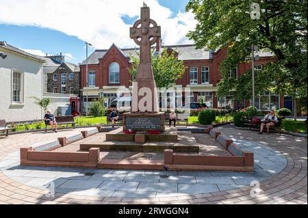 Ramsey Town war Memorial auf der Isle of man Stockfoto