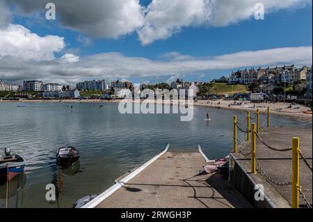 Port Erins Bay Stockfoto