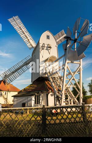 Windmühle Thorpeness Suffolk. Stockfoto