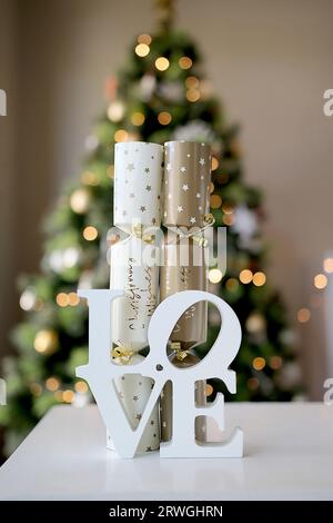 Liebe Weihnachten Stockfoto