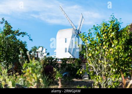 Windmühle Thorpeness Suffolk. Stockfoto