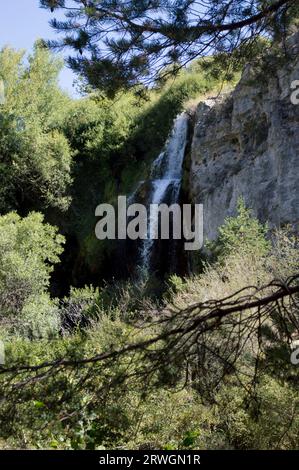 Cascada del Molino de la Chorrera Stockfoto