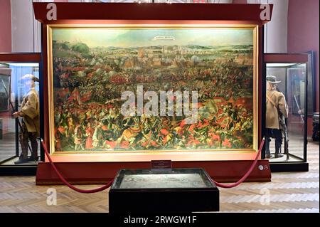 Wien, Österreich. Militärhistorisches Museum Wien. Belagerung und Entlastung der Stadt Wien 1683 Stockfoto