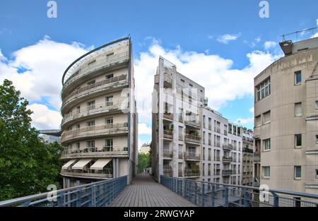 Frankreich, Paris, Juli 2020 Coulee Verte Stockfoto