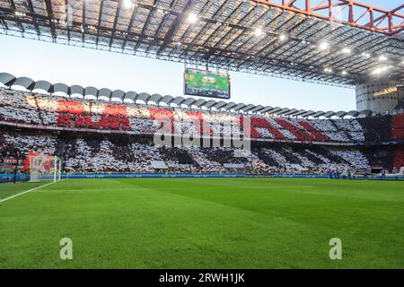 Mailand, Italien. September 2023. Milano, Italien - 18. september 2023 - A.C. Milan vs Newcastle United fc Champions League - Credit: Kines Milano/Alamy Live News Stockfoto