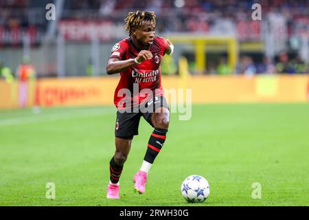 Mailand, Italien. September 2023. Milano, Italien - 18. september 2023 - A.C. Milan vs Newcastle United fc Champions League - samuel chukueze a.c. mailand Credit: Kines Milano/Alamy Live News Stockfoto