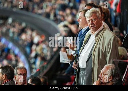 Rotterdam, Niederlande. September 2023. Rotterdam - Ivo Opstelten während der 1. Runde der UEFA Champions League zwischen Feyenoord und Celtic im Stadion Feijenoord de Kuip am 19. September 2023 in Rotterdam, Niederlande. Anrede: Box to Box Pictures/Alamy Live News Stockfoto