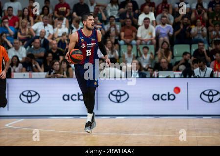 Murcia Región de Murcia Spanien 16. September 2023. Tomas Satoransky, Tschechische Republik des FC Barcelona während des Spiels Real Madrid gegen FC Barcelona Super Stockfoto