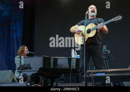 Wilson & Wakeman beim Cropredy Festival am 10. August 2023 Stockfoto