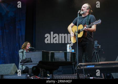 Wilson & Wakeman beim Cropredy Festival am 10. August 2023 Stockfoto