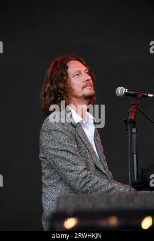 Wilson & Wakeman beim Cropredy Festival Oxfordshire am 10. August 2023 Stockfoto