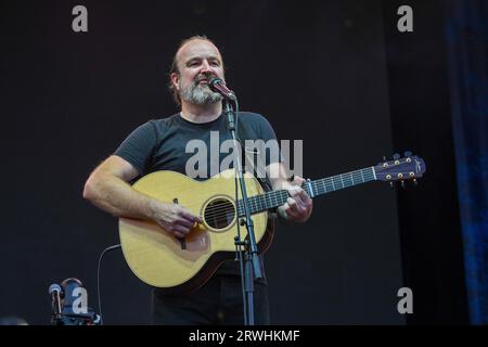 Wilson & Wakeman beim Cropredy Festival Oxfordshire am 10. August 2023 Stockfoto