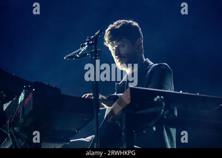 Mailand, Italien. September 2023. MAILAND, ITALIEN – 18. SEPTEMBER: James Blake tritt am 18. September 2023 bei der Fabrique Milan in Mailand auf. (Foto: Roberto Finizio/NurPhoto) Credit: NurPhoto SRL/Alamy Live News Stockfoto