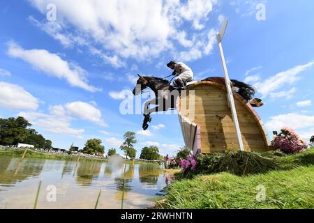 Burghley H/T 2023 Harry Meade auf Cavalier Crystal Stockfoto