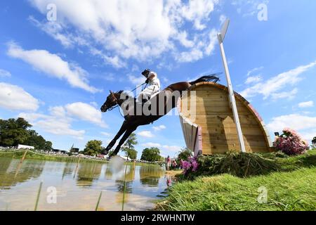 Burghley H/T 2023 Harry Meade auf Cavalier Crystal Stockfoto