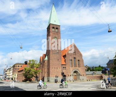 St. Andreaskirche in Kopenhagen, Dänemark. Stockfoto