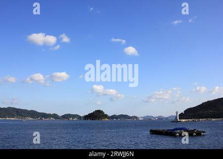 9. September 2023: Jinhaeru in Jinhae, Jinhae-gu, Changwon-si, Gyeongsangnam-do, Südkorea Stockfoto
