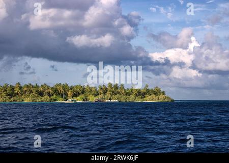 Embudu Village, Malediven, South Male Atoll, Indischer Ozean Stockfoto