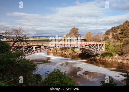 Launceston Cataract Gorge First Basin in Tasmanien, Australien Stockfoto