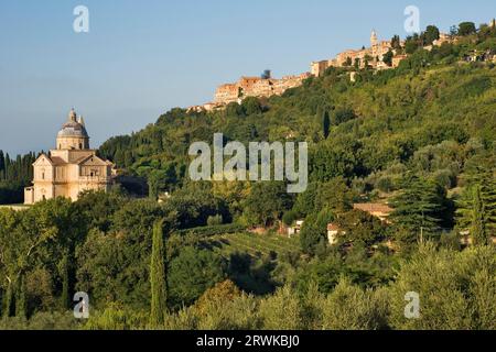 Montepulciano auf Kreta Stockfoto