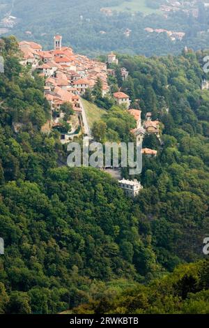 Das Heiligtum Santa Maria del Monte des Sacro Monte von Varese Stockfoto
