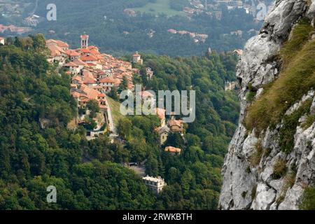 Das Heiligtum Santa Maria del Monte des Sacro Monte von Varese Stockfoto