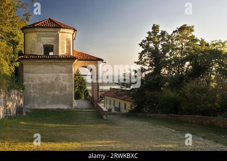 Kapelle der Pilgerroute Sacro Monte di Varese Stockfoto