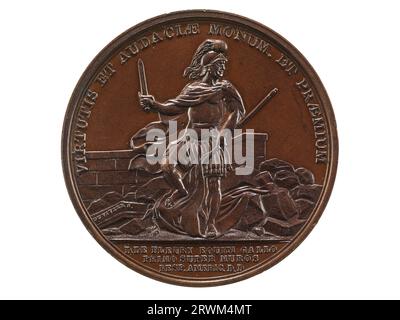 Medaille, Francois Louis Teissedre de Fleury am Stony Point, 1779/1880, Vorderseite. 1988.0062.0304. Stockfoto