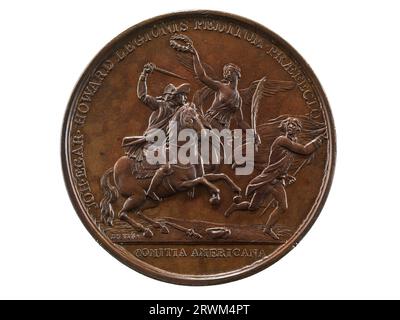 Medal, John Eager Howard at the Cowpens, 1781, Vorderseite. 1991.0009.0559. Stockfoto