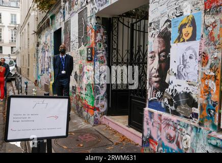 ERÖFFNUNG DES MAISON GAINSBOURG PARIS Stockfoto