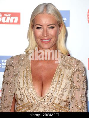 19. September 2023 - London, England, UK - Denise Van Outen nimmt an den Sun Who Cares Wins Awards 2023, Roundhouse, Teil Stockfoto