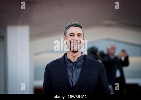 VENEDIG, ITALIEN - 7. SEPTEMBER: Raoul Bova besucht einen roten Teppich für den Film „Lubo“ beim 80. Internationalen Filmfestival von Venedig am 7. SEPTEMBER 20 Stockfoto