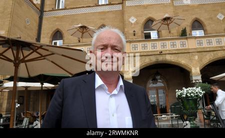 Palermo, Italien. September 2023. Palermo - Palermo. Eddie Wilson CEO von Ryanair, Pressekonferenz über die hohen Kosten von Flügen in Italien. Nur Für Redaktionelle Nutzung Kredit: Unabhängige Fotoagentur/Alamy Live News Stockfoto