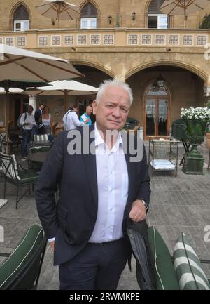 Palermo, Italien. September 2023. Palermo - Palermo. Eddie Wilson CEO von Ryanair, Pressekonferenz über die hohen Kosten von Flügen in Italien. Nur Für Redaktionelle Nutzung Kredit: Unabhängige Fotoagentur/Alamy Live News Stockfoto