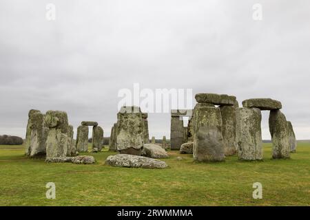 Stonehenge, Salisbury Plain, Wiltshire, England Stockfoto