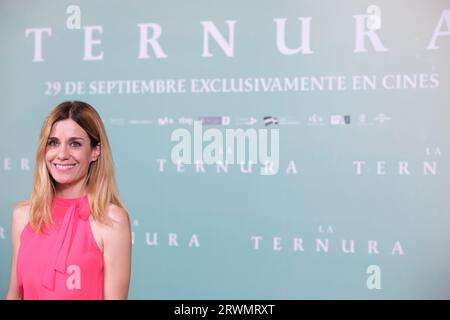 Alexandra Jimenez nimmt am 20. September 2023 in Madrid, Spanien, am Fototermin „La Ternura“ im Hotel URSO Teil. Stockfoto