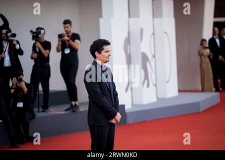 VENEDIG, ITALIEN - SEPTEMBER 09: Jurypräsident Damien Chazelle besucht einen roten Teppich vor der Abschlusszeremonie des 80. Internationalen Films von Venedig Stockfoto