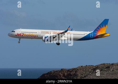 Avión de Línea Airbus A321 de Jet2 Stockfoto