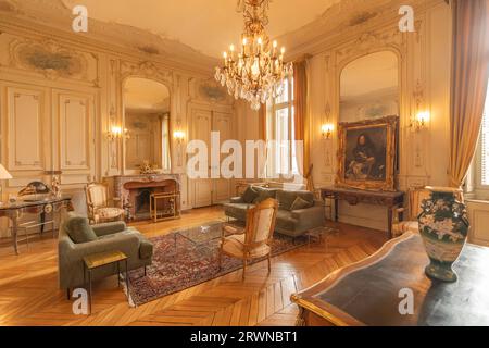 Montpellier, Frankreich - 16. September 2023: Salon in der Préfecture de l'Hérault in Montpellier, Frankreich. Stockfoto