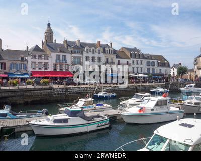 Le Croisic Harbour Stockfoto