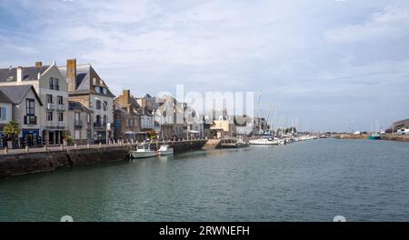 Le Croisic Harbour Stockfoto