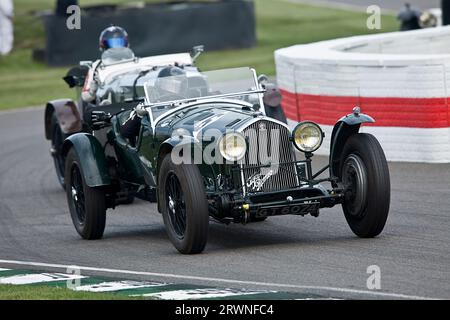 1931 Alfa Romeo 8C 2300 LM im Rudge-Whitworth Cup beim Goodwood Revival Meeting am 8. September 2023 in Chichester, England. ©2023 Copyright Michael Co Stockfoto