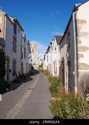 Grande Rue, Batz sur Mer, Südbretagne Stockfoto