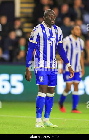 Sheffield, Großbritannien. September 2023. Sheffield Wednesday Verteidiger Bambo Diaby (5) während des Sheffield Wednesday FC gegen Middlesbrough FC EFL Sky Bet Championship Match im Hillsborough Stadium, Sheffield, Großbritannien am 19. September 2023 Credit: Every Second Media/Alamy Live News Stockfoto