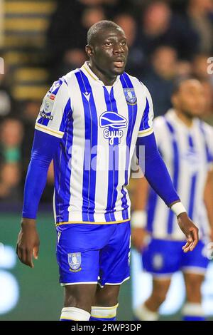 Sheffield, Großbritannien. September 2023. Sheffield Wednesday Verteidiger Bambo Diaby (5) während des Sheffield Wednesday FC gegen Middlesbrough FC EFL Sky Bet Championship Match im Hillsborough Stadium, Sheffield, Großbritannien am 19. September 2023 Credit: Every Second Media/Alamy Live News Stockfoto