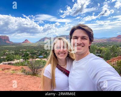 Ein Sommertag in Sedona arizona Stockfoto