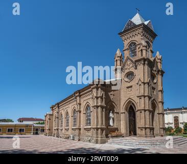Römisch-katholische Gemeinde St. Johannes der Täufer, Samarkand, Usbekistan Stockfoto